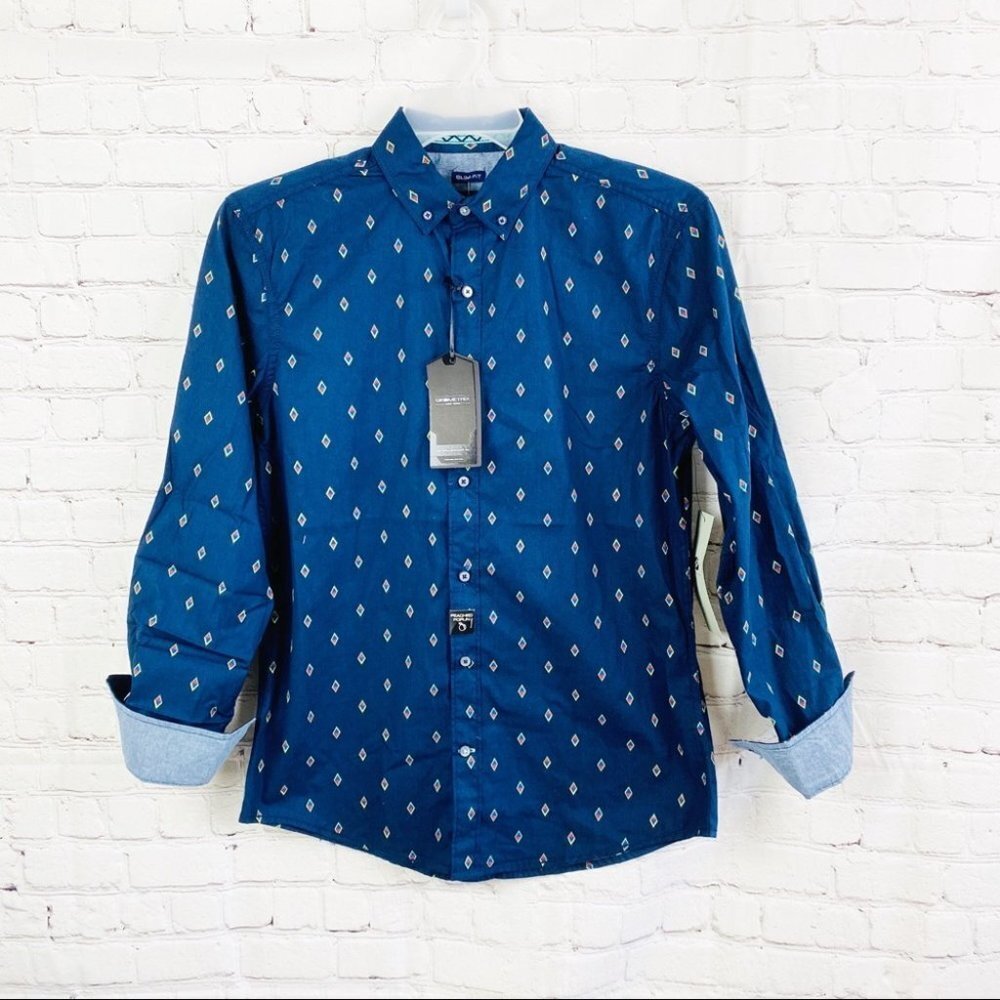 NEW Men's Long Sleeve Button Down Shirt Africa - Picture 8 of 11